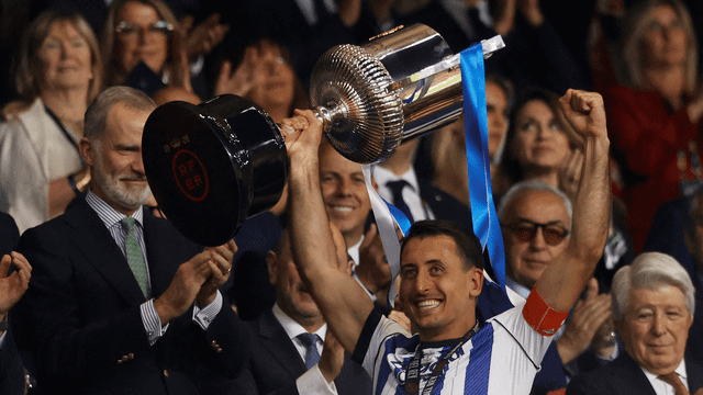 COPA REI. TEMPORADA 2025/2026. FINAL. JOGO ÚNICO. PARTIDA ÚNICA. REAL SOCIEDAD. ESPANHA. TRICAMPEÃO. 1986/1987. 2019/2020. 2025/2026.