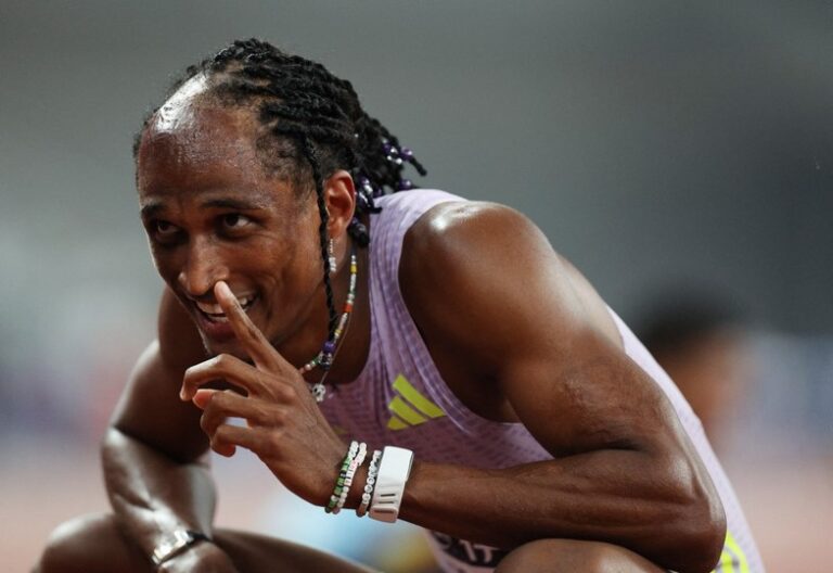 ALISON DOS SANTOS. ATLETISMO. MEDALHA DE OURO. CHINA. XIAMEN. DIAMOND LEAGUE.