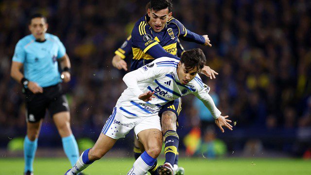 TAÇA LIBERTADORES DA AMÉRICA DE 2026. FASE D EGRUPOS. GRUPO D. QUINTA RODADA. CRUZEIRO-MG. BRASIL. BOCA JUNIORS. ARGENTINA.