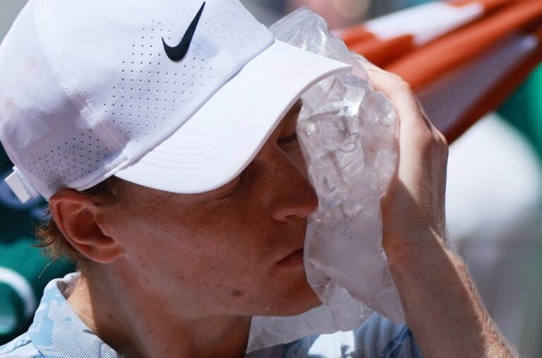 ROLAND GARROS. CALOR EXTREMO.