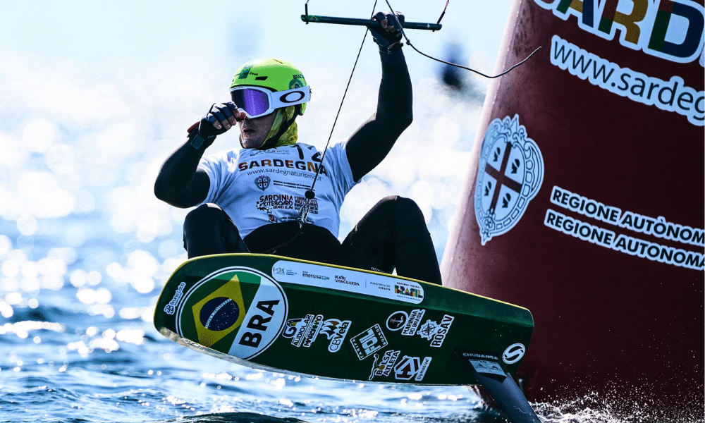 BRUNO LOBO. CAMPEONATO BRASILEIRO. FÓRMULA KITE. VELA.