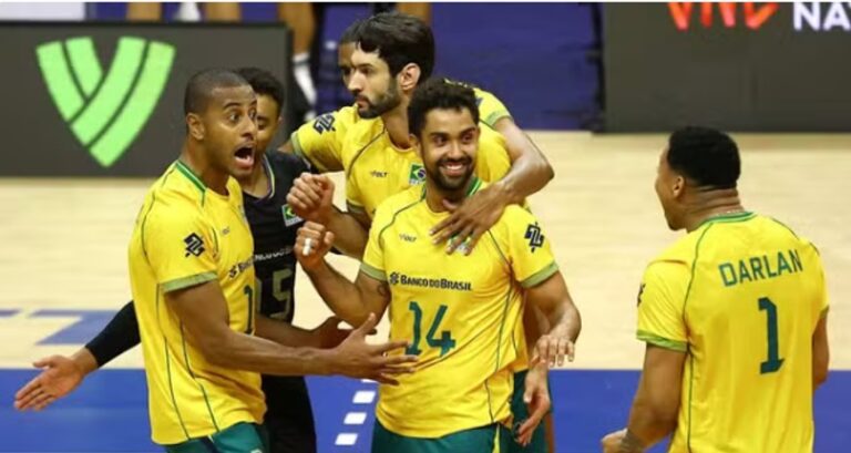 BRASIL. IRÃ. LIGA DAS NAÇÕES DE VÔLEI. PRIMEIRA FASE. PRIMEIRA RODADA.