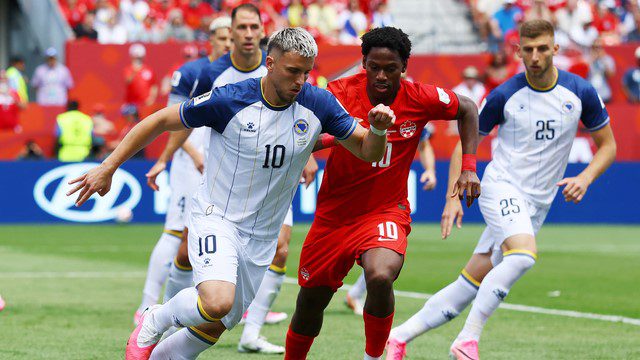 COPA DO MUNDO DE 2026. PRIMEIRA FASE. GRUPO B. PRIMEIRA RODADA. CANADÁ. BÓSNIA E HERZEGOVINA.