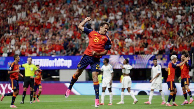 COPA DO MUNDO DE 2026. PRIMEIRA FASE. SEGUNDA RODADA. GRUPO H. ESPANHA. ARÁBIA SAUDITA.