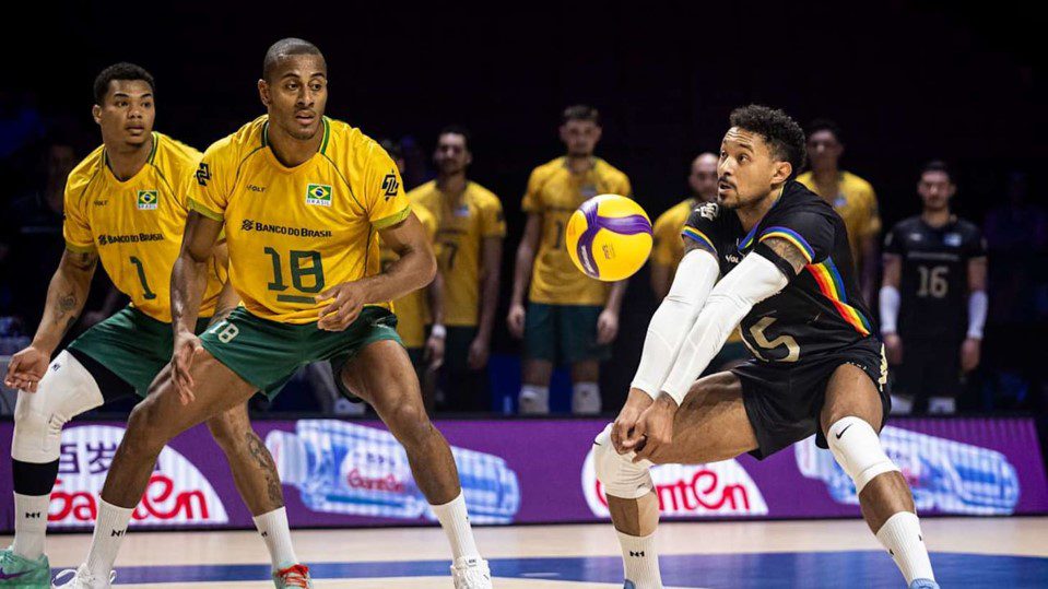 LIGA DAS NAÇÕES DE VÔLEI. MASCULINO. PRIMEIRA FASE. BRASIL. ESTADOS UNIDOS. DÉCIMA RODAD.