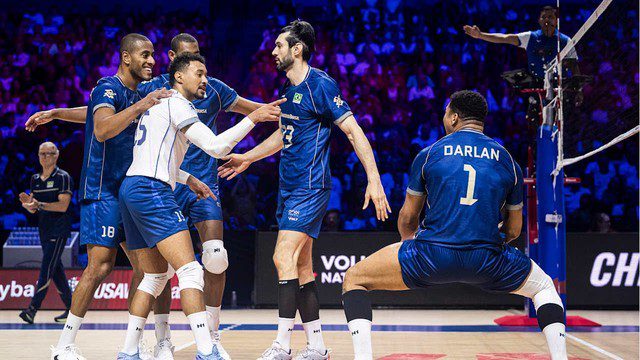 LIGA DAS NAÇÕES DE VÔLEI. PRIMEIRA FASE. DÉCIMA PRIMEIRA RODADA. BRASIL. POLÔNIA.