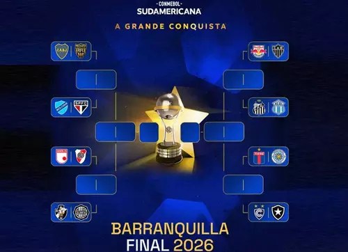 COPA SUL-AMERICANA DE 2026. OITAVAS DE FINAL. DATAS. HORÁRIOS. CONMEBOL. CONFEDERAÇÃO SUL-AMERICANA DE FUTEBOL.