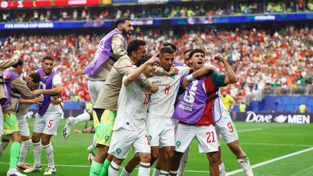 COPA DO MUNDO DE 2026. OITAVAS DE FINAL. JOGO ÚNICO. PARTIDA ÚNICA. MARROCOS. CLASSIFICADO. CANADÁ. ELIMINADO. QUARTAS DE FINAL. JOGO ÚNICO. PARTIDA ÚNICA. MARROCOS. CONTRA. FRANÇA. OU. PARAGUAI.