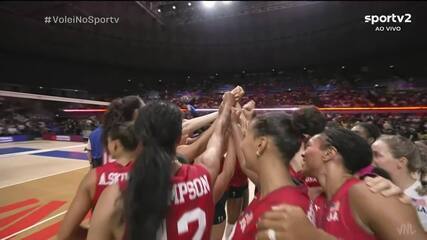 LIGA DAS NAÇÕES DE VÔLEI FEMININO DE 2026. PRIMEIRA FASE. BRASIL. ESTADOS UNIDOS.