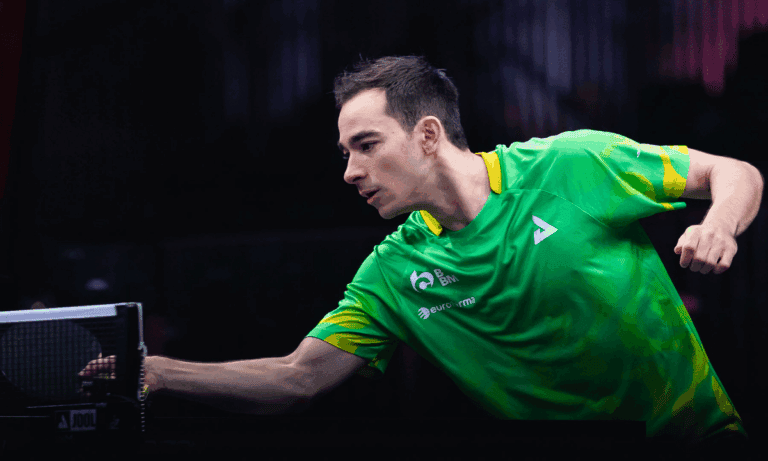 HUGO CALDERANO. TÊNIS DE MESA MUNDIAL. WORLD TABLE TENNIS. HUGO CALDERANO.