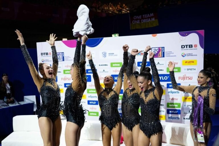 BRASIL. GINÁSTICA RÍTMICA. MEDALHA DE OURO. 2.