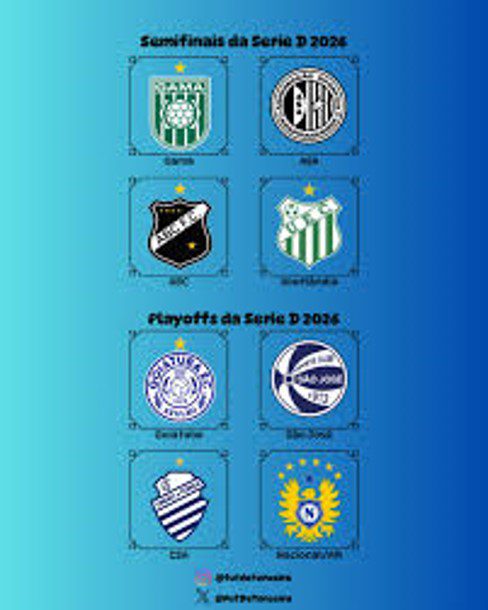 CAMPEONATO BRASIEIRO DA SÉRIE D. SEMIFINAL. GAMA-DF. ASA-AL. ABC-RN. UBERLÂNDIA-MG. PLAYOFFS. GOIATUBA-GO. SÃO JOSÉ-RS. NACIONAL-AM. CSA-AL.