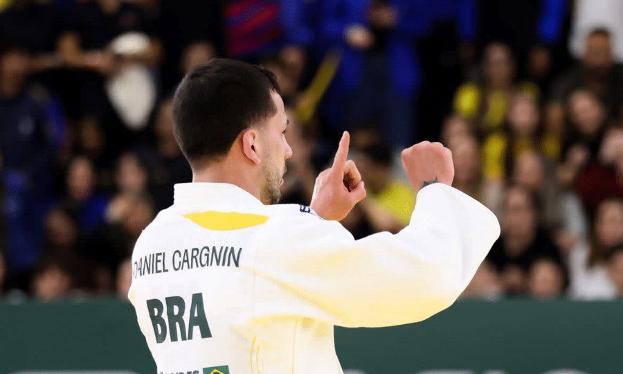 DANIEL CARGNIN. MEDALHA DE OURO. GRAND SLAM. SUÍÇA. LAUSANNE.