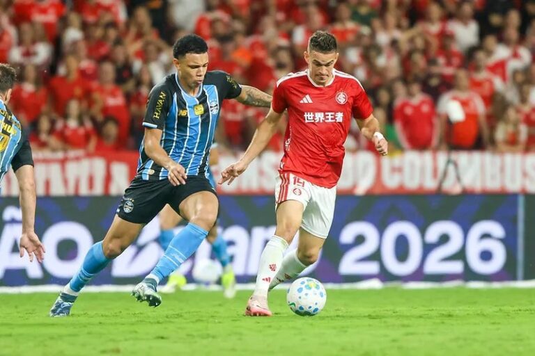 COPA DO BRASIL DE 2026. QUARTAS DE FINAL. JOGO DE IDA. PRIMEIRO JOGO. PRIMEIRA PARTIDA. INTERNACIONAL-RS. GRÊMIO-RS.