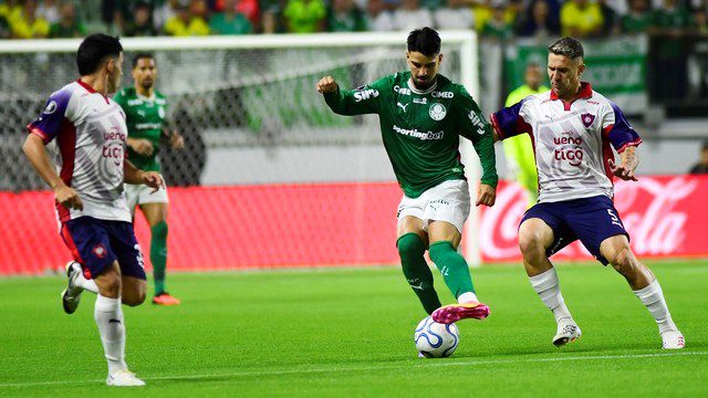 TAÇA LIBERTADORES DA AMÉRICA DE 2026. OITAVAS DE FINAL. JOGO DE IDA. PRIMEIRO JOGO. PRIMEIRA PARTIDA. PALMEIRAS-SP. BRASIL. CERRO PORTEÑO. PARAGUAI.