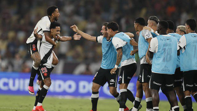 COPA DO BRASIL DE 2026. OITAVAS DE FINAL. MASCULINO. JOGO DE VOLTA. SEGUNDO JOGO. SEGUNDA PARTIDA. VASCO-RJ. CLASSIFICADO. FLUMINENSE-RJ. ELIMINADO.