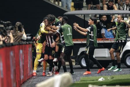 COPA SUL-AMERICANA DE 2026. QUARTAS DE FINAL. JOGO DE VOLTA. SEGUNDO JOGO. SEGUNDA PARTIDA. ATLÉTICO-MG. BRASIL. CLASSIFICADO. SANTOS-SP. BRASIL. ELIMINADO. SEMIFINAL. JOGO DE IDA. JOGO DE VOLTA. PRIMEIRO JOGO. PRIMEIRA PARTIDA. SEGUNDO JOGO. SEGUNDA PARTIDA. ATLÉTICO-MG. BRASIL. CONTRA. MONTEVIDEO TORQUE CITY. URUGUAI. OU. CIENCIANO. PERU.