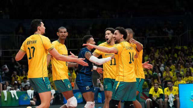 PRÉ-OLÍMPICO DE VÔLEI MASCULINO. PRIMEIRA FASE. PRIMEIRA RODADA. BRASIL. CHILE.