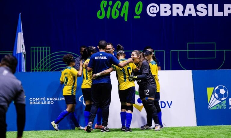 BRASIL. COPA AMÉRICA DE FUTEBOL FEMININO DE CEGOS. MÉXICO.