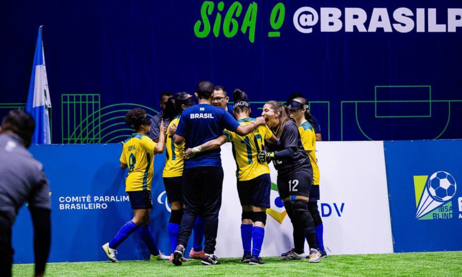 BRASIL. COPA AMÉRICA DE FUTEBOL FEMININO DE CEGOS. MÉXICO.