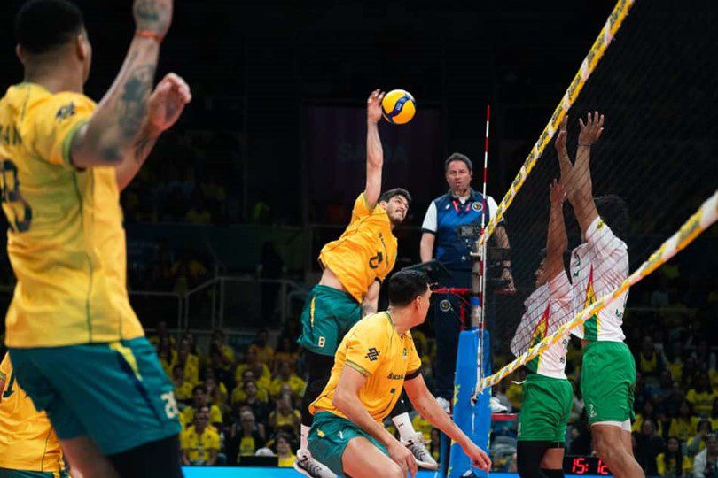 VÔLEI MASCULIMO. PRÉ-OLÍMPICO. PRIMEIRA FASE. SEGUNDA RODADA. BRASIL. BOLÍVIA.