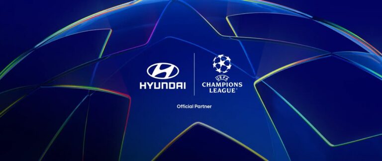 HYUNDAI. PATROCINADOR. UEFA. UNIÃO DAS ASSOCIAÇÕES EUROPEIAS DE FUTEBOL. 5 ANOS.