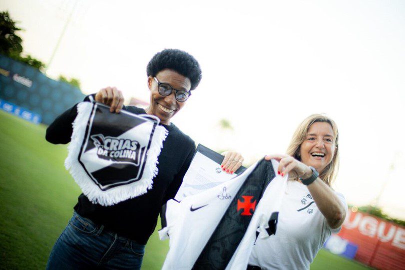 VASCO-RJ. FUTEBOL FEMININO. MODELO.