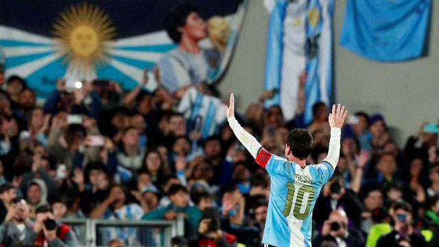 AMISTOSO INTERNACIONAL. DESPEDIDA. MESSI. LEONEL. ARGENTINA. BENIM.